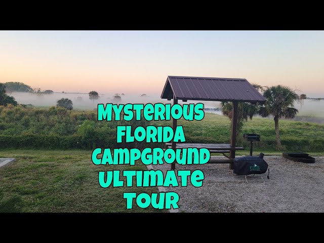 Tour Ortona Lock South Campground a (COE) Army Corps of Engineers In Florida Ep 189 Full-time RVing