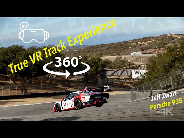 360° Video | One lap of Laguna Seca with Jeff Zwart in the Ingram Collection Porsche 935/19 | RS