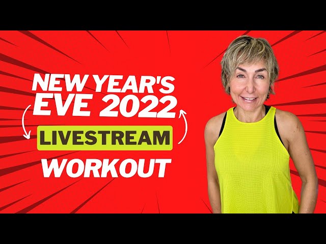 2022 New Year's Eve 4th Annual Livestream Workout with Fitness with PJ - for Women Over 40