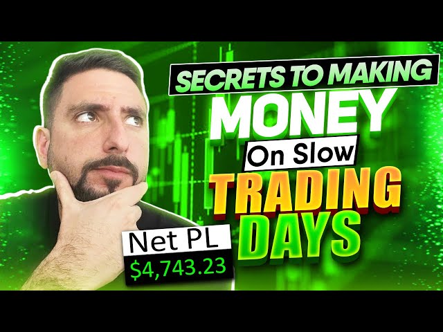 +$4.7K | Secret To Making Money On SLOW MARKET DAYS | $BPTH $CEMI $ACY Trade Recap*