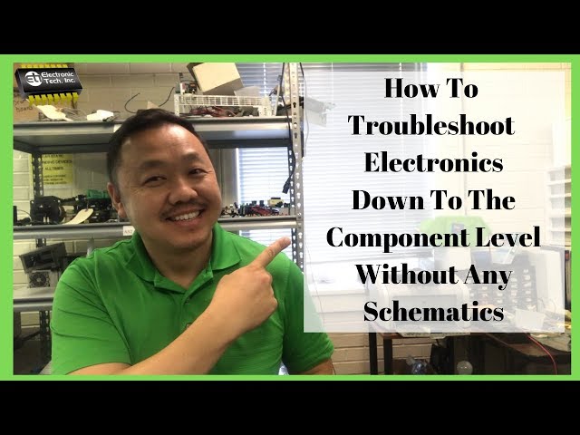 How to Troubleshoot Electronics Down to the Component Level Without Schematics