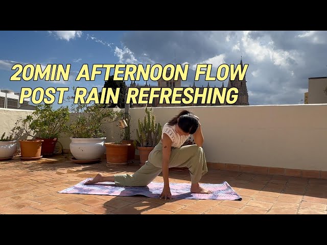 20Min Post Rain Refreshing Yoga Flow