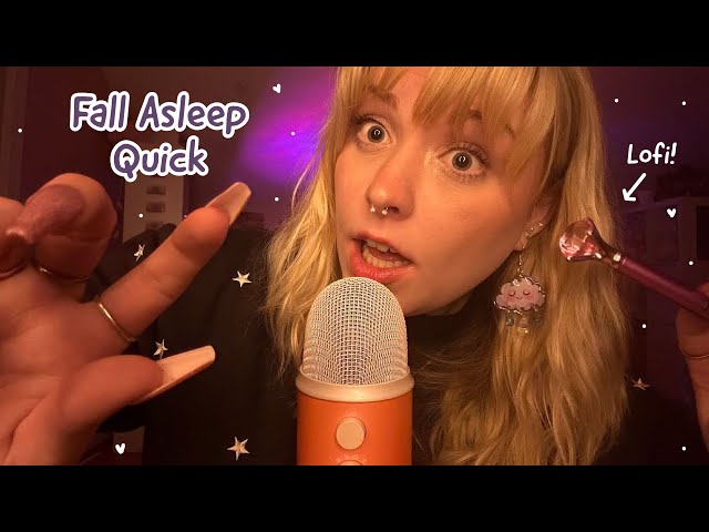 1 Hour of Fast and Aggressive ASMR Triggers To Put You To Sleep 😴 Rhythmic, Mouth Sounds, Lofi ✨🩷