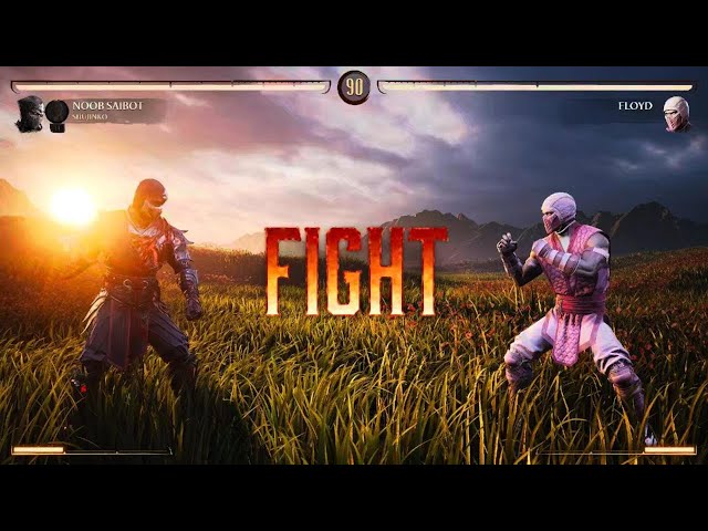 Mortal Kombat 1 Noob Saibot vs FLOYD (Secret Fight)