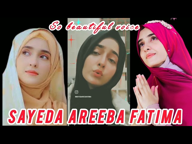 So beautiful voice👌💞/Sayeda Areeba Fatima Studio | | New Kalam 2025