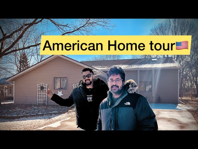 അമേരിക്കയിലെ ചേട്ടന്റെ വീട് ഇതാണ്🏠🥰🇺🇸Home tour in America #trendingnow #hometour #familyvlog #home