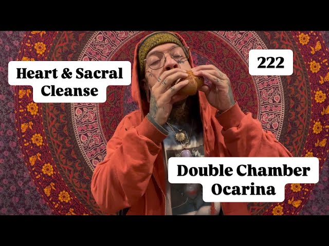 Heart & Sacral Chakra Healing | Double Chamber Ocarina Sound Journey