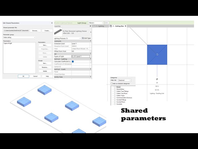 Shared parameters- Revit Tutorial