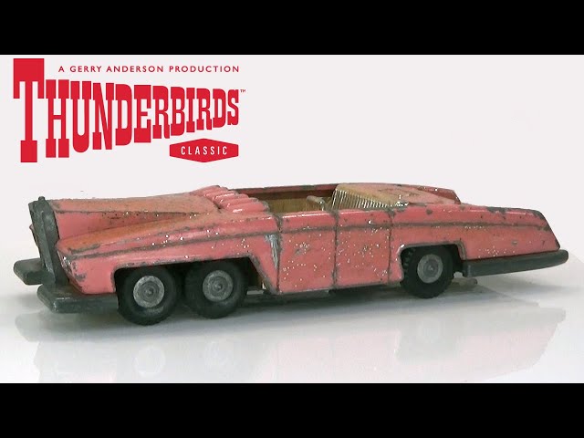 Lady Penelope's FAB 1 No. 100. Full restoration. Gerry Anderson TV series. Die-cast model.