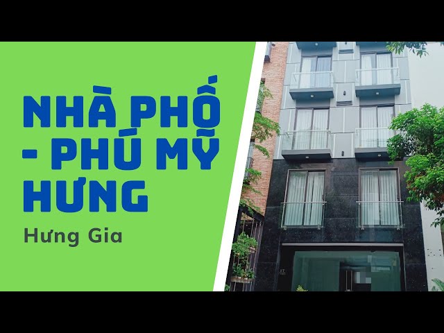 Bán Nhà phố khu Phú Mỹ Hưng Quận 7 | Nhà khu biệt thự quận 7