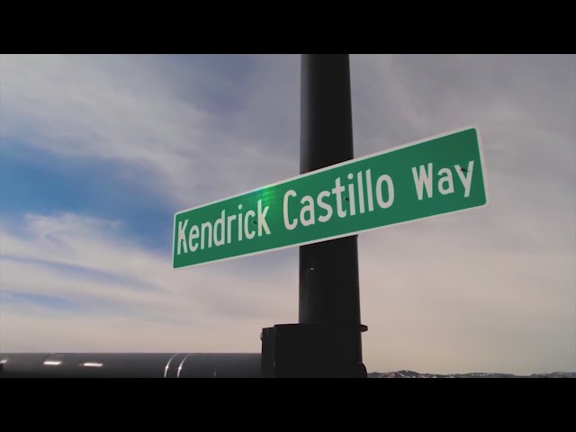 Kendrick Castillo Way installed to honor hero in STEM School shooting