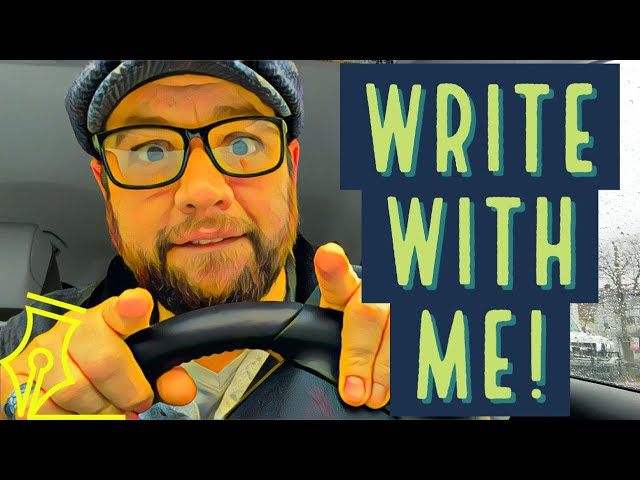 Write With Me, INFJ Fam! - Getting my Coffeeshop Authortube on! - AUTHOR VLOG 03 ☕️😜