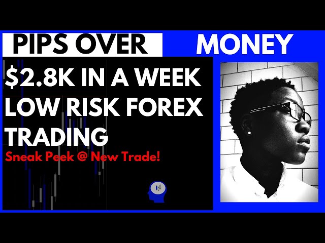 $2.8K in a Week Low Risk Forex Trading | Pips Over Money