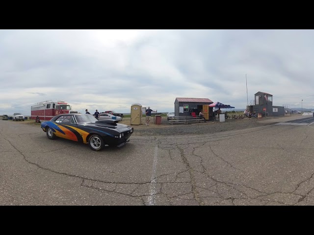 Studebaker and Chevrolet Nova burn out 8k 360