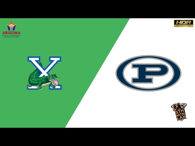 2024 Xavier vs Pinnacle JV | HDR Replay | AGLA Girls Lacrosse | Mar 7