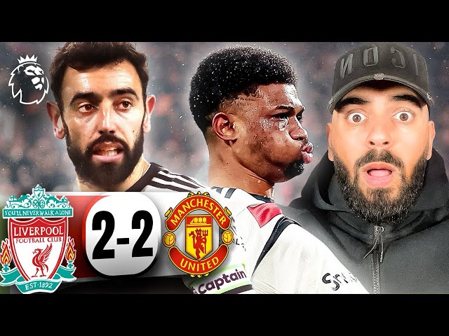 How Ruben Amorim’s Tactics Shocked Anfield in Liverpool 2-2 Manchester United‼️