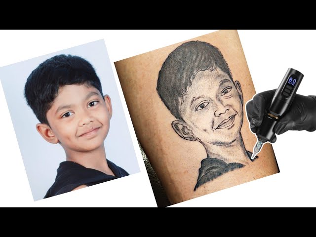 Classy DIY Portrait Tattoos (Mom's Boy)