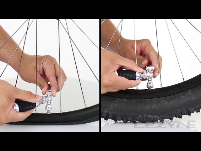 Lezyne Control Drive | How to Use A CO2 Bike Tire Inflator