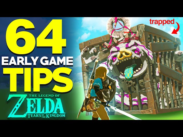 64 EARLY Game Tips YOU Must Know in Tears Of The Kingdom