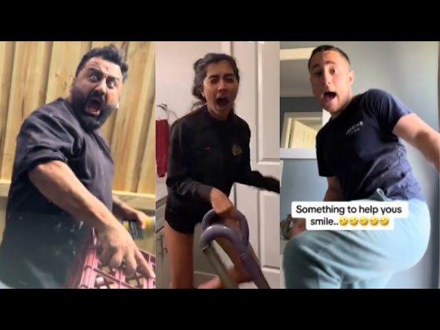 BEST SCARECAM  Pranks Reaction 2025 😂 #311 // Jumpscare // Funny Video //TikTok Honors/