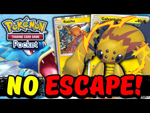 THIS GALVANTULA DECK TRULY SPARKS JOY! | Pokemon TCG Pocket