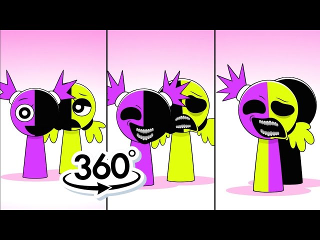 360 VR | Sprunki 4 ALL Phases | Incredibox Compilation COMPLETE #16