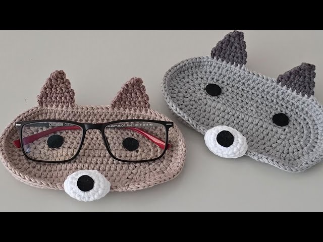 Crochet Bear Glasses Holder 🧸 | Easy & Adorable DIY Tutorial!