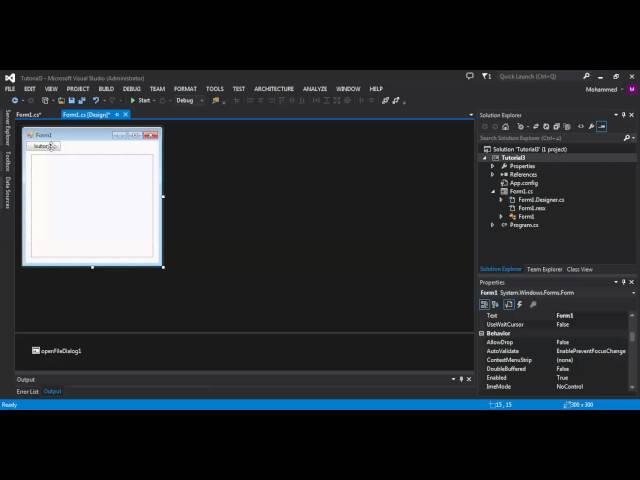 C# - How to make a simple Image viewer? tutorial