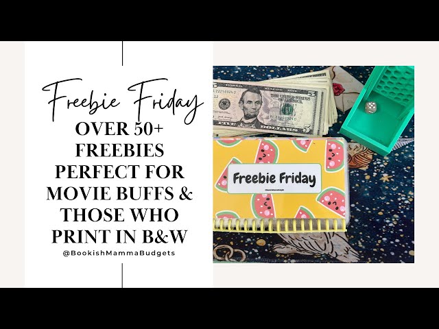 Freebie Friday: Over 50+ Challenges That Look Great in Black & White & Feature Your Favorite Films