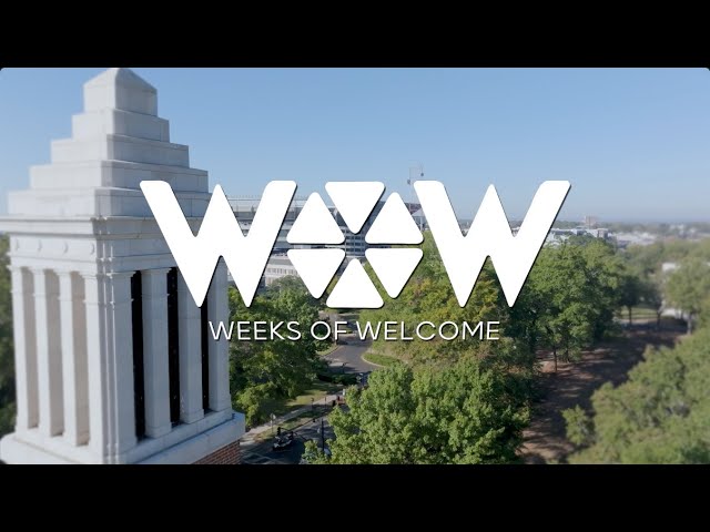 Weeks of Welcome 2024 | The University of Alabama