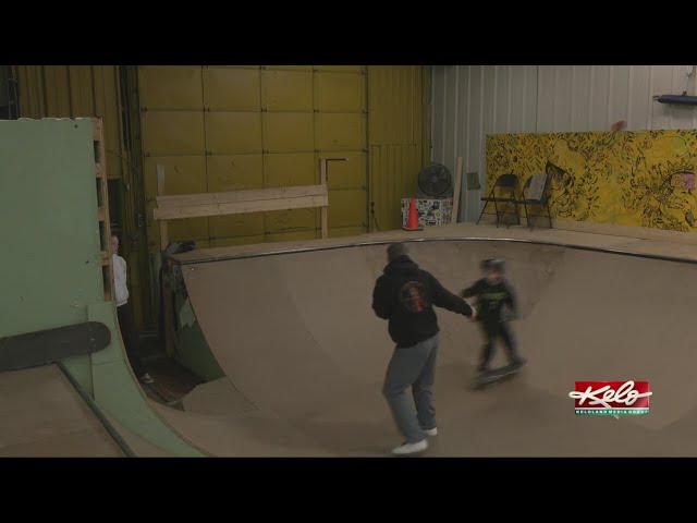 Drop in to the year-round skatepark at The Siouxer