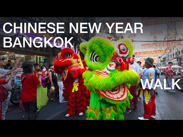 A Chinese New Year walk through Bangkok's Chinatown