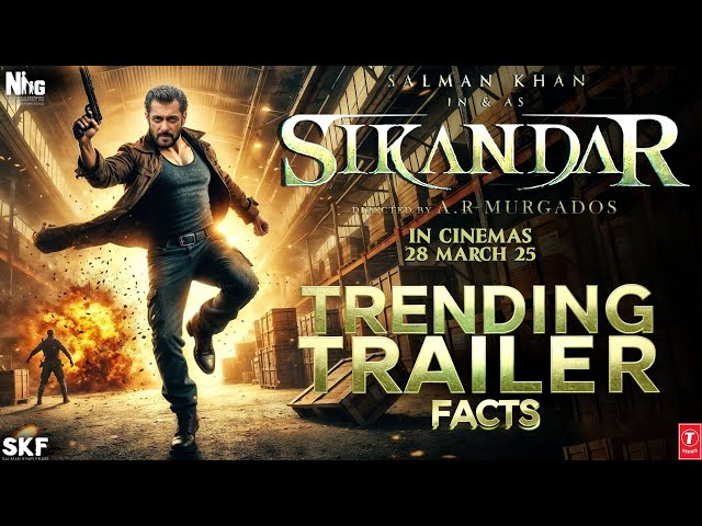 Sikandar | TRENDING TRAILER Facts | Salman Khan | Rashmika Mandana | Kajal Aggarwal | AR Murugadoss