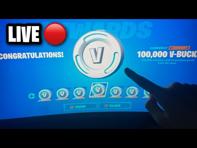 🔴 FORTNITE LIVE GIFTING FREE VBUCKS TO EVERY VIEWER! (FORTNITE VBUCKS GIVEAWAY) BATTLEPASS