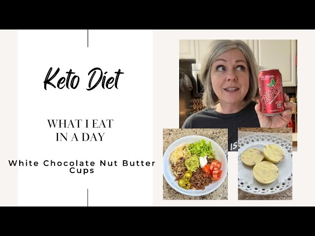 What I Eat In A Day On Keto / Keto Budget Meal / Chocolate Nut Butter Cups