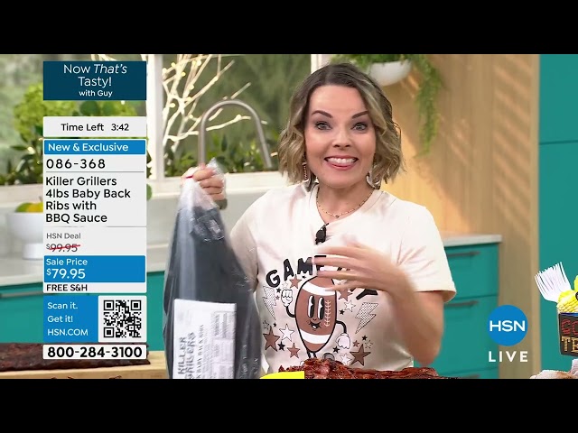 HSN | Now That's Tasty! with Guy - Game Day Food 01.27.2025 - 04 PM