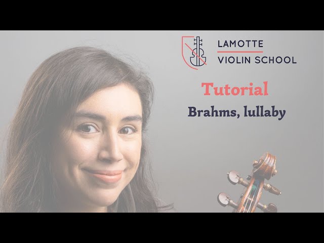 Tutorial LVS - Brahms, lullaby