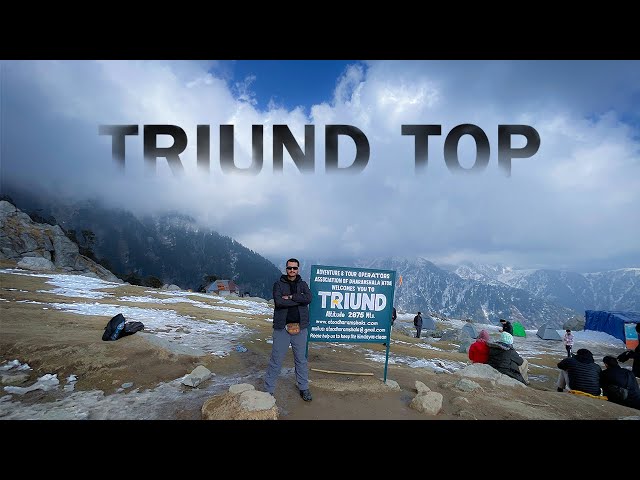 TRIUND TREK ADVENTURE: THE BHAGSU NAG TEMPLE ROUTE || TREK IN DHARAMSHALA || K K VLOGS ||