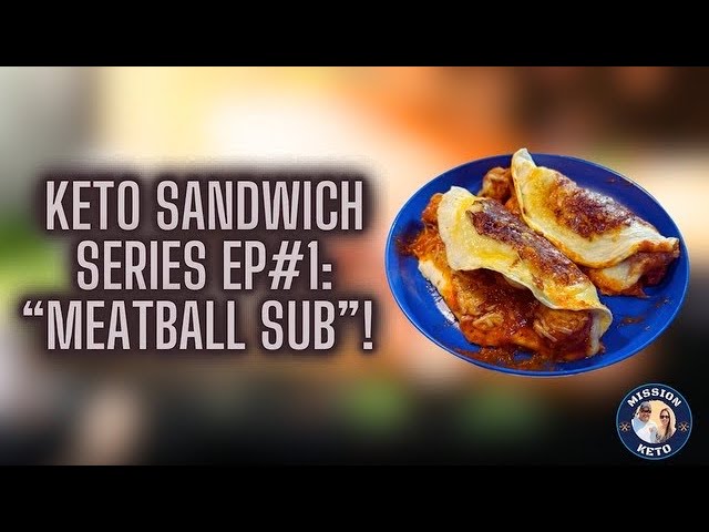 KETO SANDWICH SERIES EPISODE 1: MEATBALL SUB! | ANDY TEST TASTES IT!  BETTER THAN PORTILLOS????