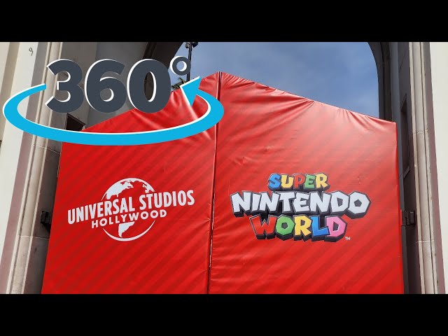 360 Tour: Super Nintendo World in Virtual Reality