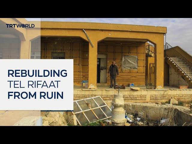 Syria's rebuilding process slowed by lack of infrastructure