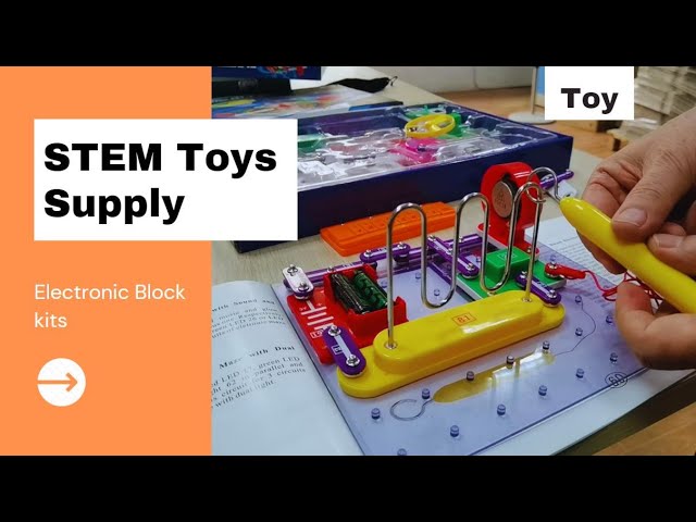 Electronic Blocks Kit | STEM Toys Supply | Educational Science Kits | Toy Kits to Build