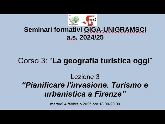 Ilaria Agostini - Pianificare l'invasione. Turismo e urbanistica a Firenze