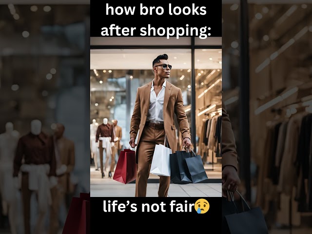 shopping struggles 😂| #funny #trending #shorts #comedy #memes #relatable