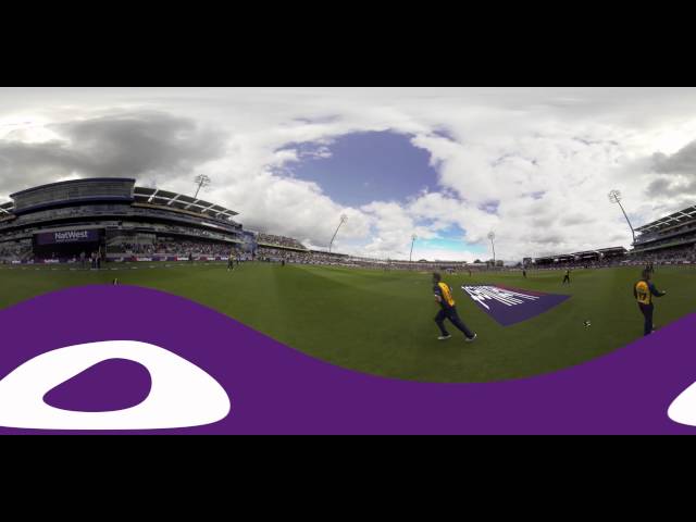 Oakley Mobile - 360º Edgbaston T20 Cricket Final Pitch Walk