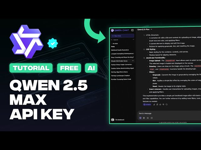 How to Get Qwen 2.5 Max API Key (Tutorial)