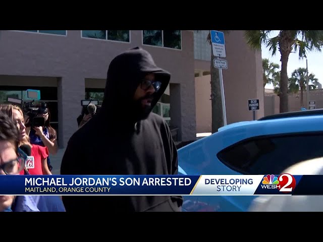 Marcus Jordan: Michael Jordan's son arrested in Florida after fleeing deputies