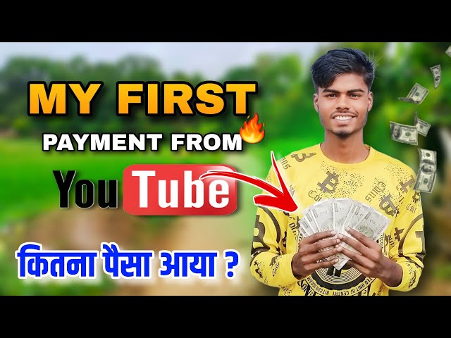 My First Payment From YouTube 🤑💸 | How Much? | Ritesh Raahi Vlogs