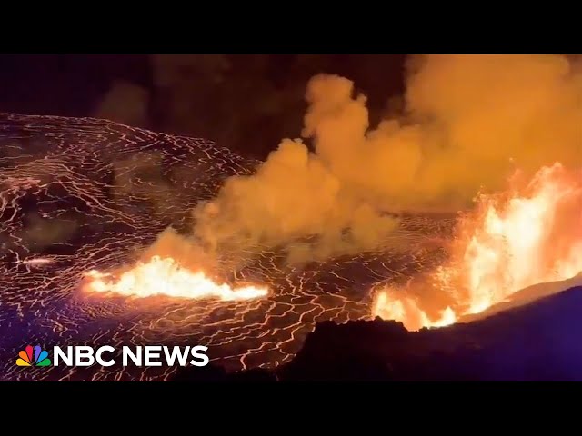 Hawaii's Kilauea volcano erupts, spewing lava and billowing smoke