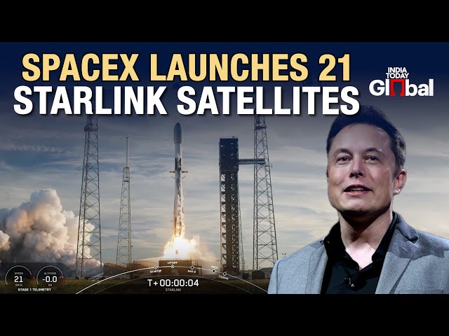 SpaceX Launches Another Batch of Starlink Satellites, Successfully Lands Falcon 9 Rocket